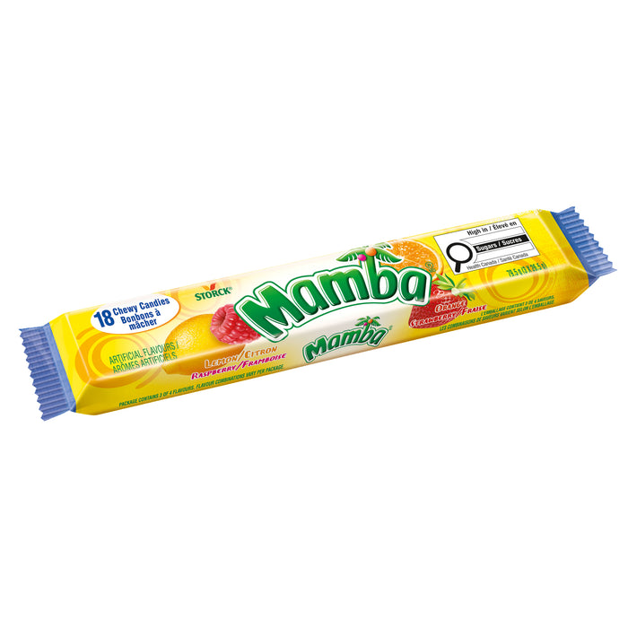 Mamba 18 Fruit Chews, 3-Pack, 26.5-g