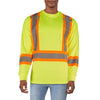 Tradesmax Pro Men's Long Sleeve Work T-Shirt with Single Chest Pocket