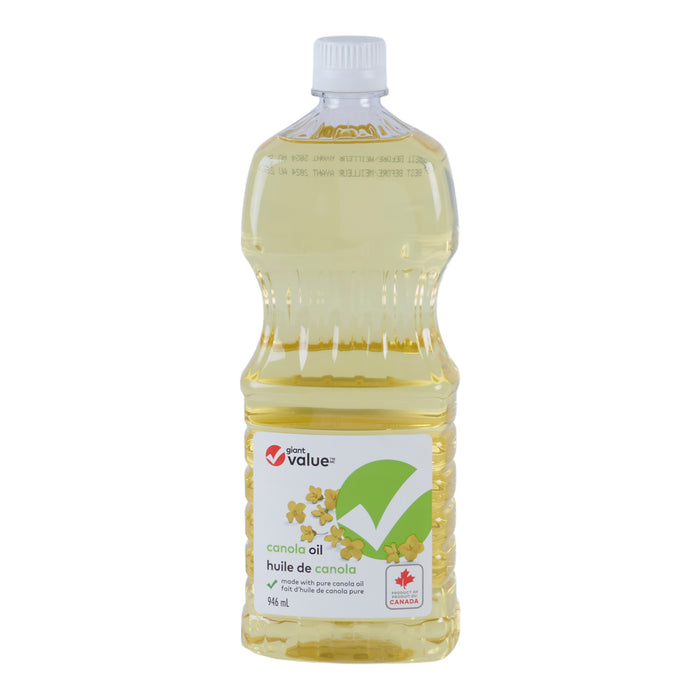 Huile de canola Giant Value, 946 ml