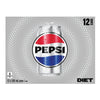 Pepsi Diet, 12-Pack, 355 ml