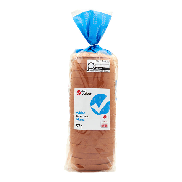Pain blanc Giant Value, 675 g