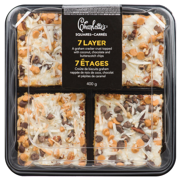 Charlotte's Squares 7 Layer - 400 g