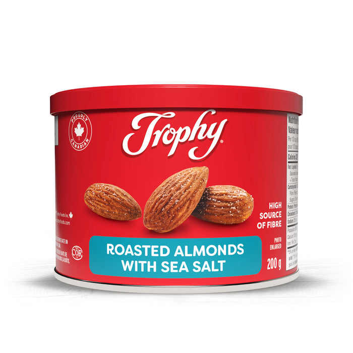 Trophy Roasted Almonds with Sea Salt - 200g