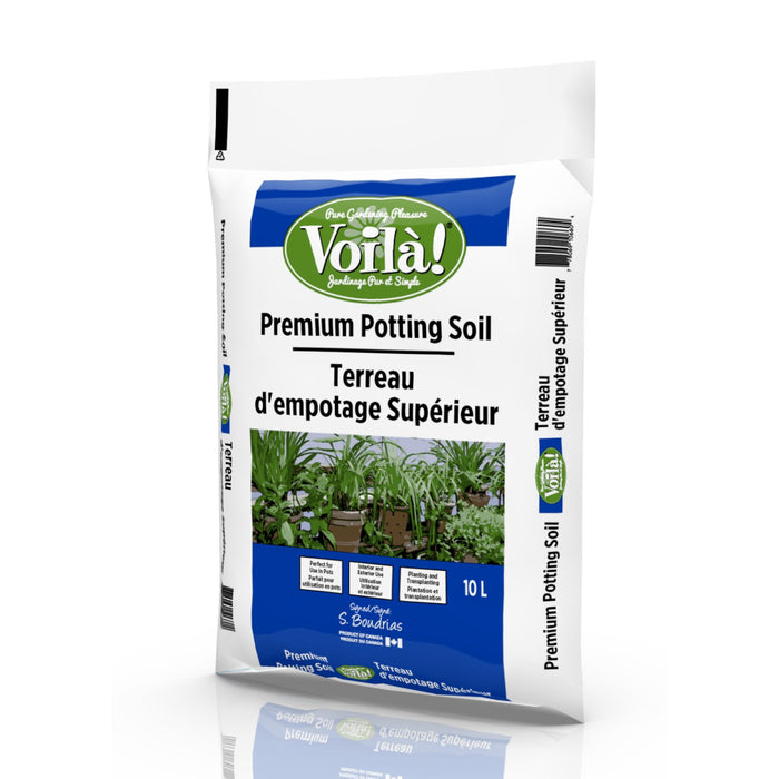 Voila! Premium Potting Soil, 10-L
