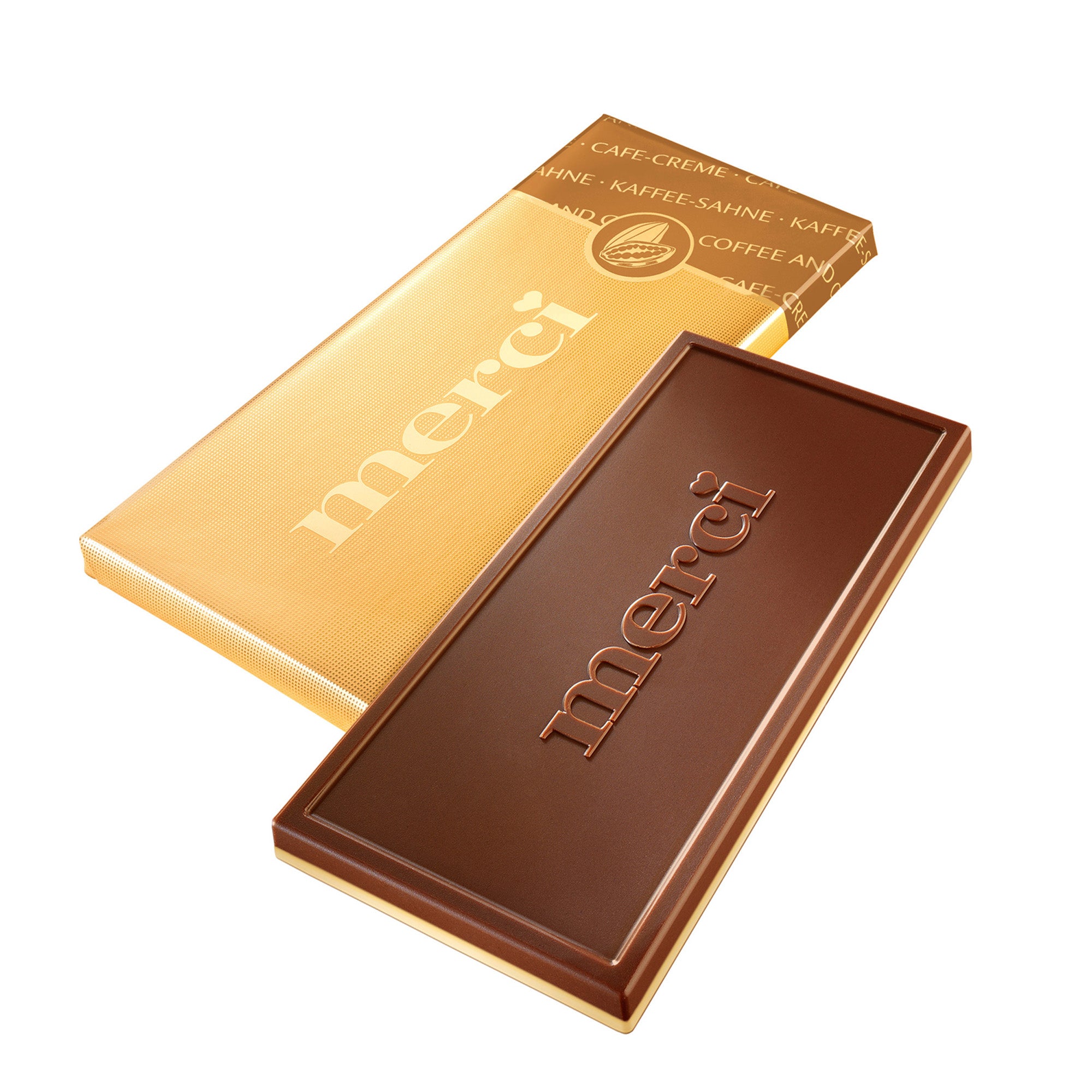 Merci Coffee & Cream Individual Bars, 4-Pack, 100-g – Giant Tiger