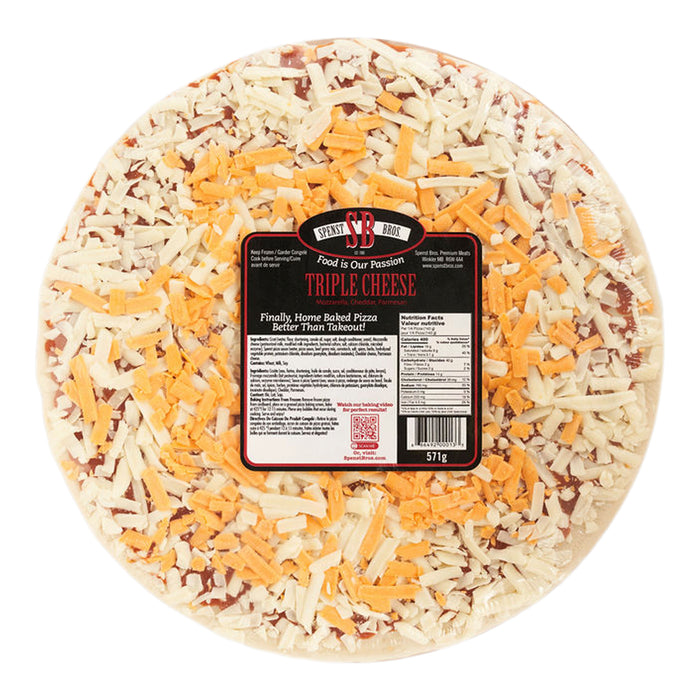 Pizza triple fromage Spents Bros., 571 g
