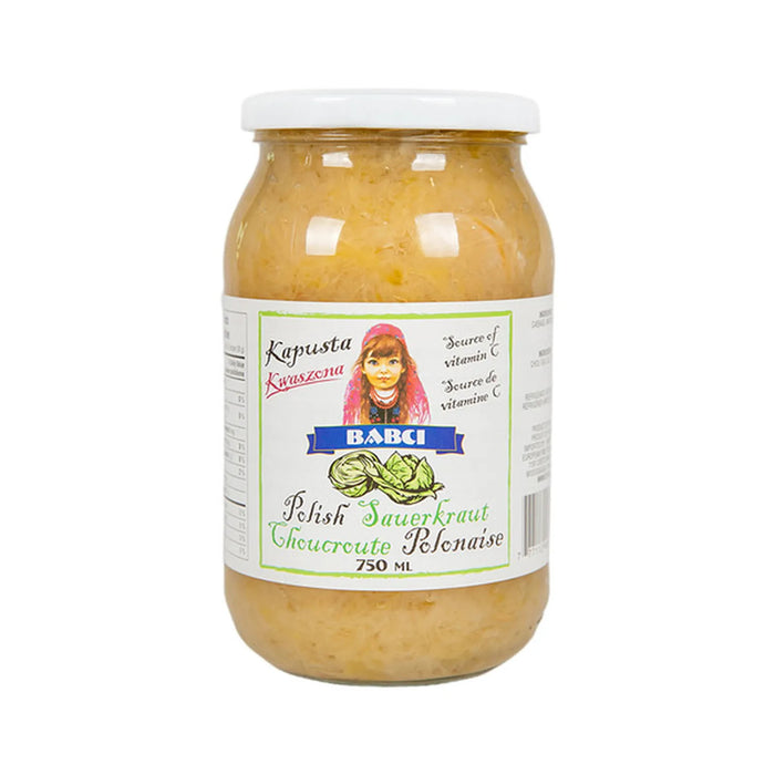 Babci Polish Sauerkraut, 750-ml