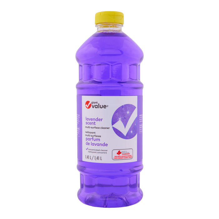 Nettoyant multi-surfaces à la lavande Giant Value, 1,4 L