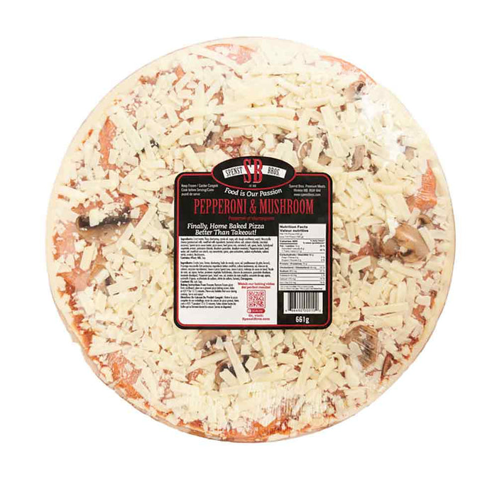 Pizza au pepperoni et aux champignons Spenst Bros, 661 g