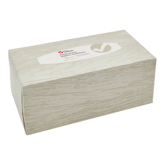 Giant Value 3-Ply Super Soft Facial Tissue, 205-mm x 195-mm