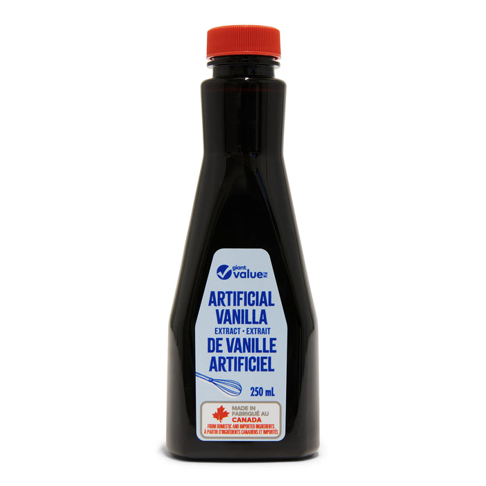 Giant Value Artificial Vanilla Extract, 250 ml