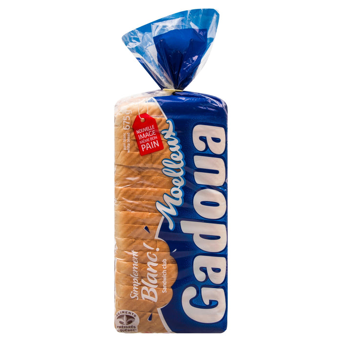 Gadoua Moelleux White Bread - 675g