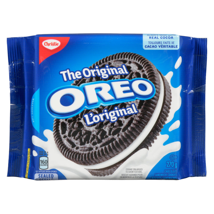 Christie Oreo Biscuits-Sandwiches au Chocolat l'Original, 270 g