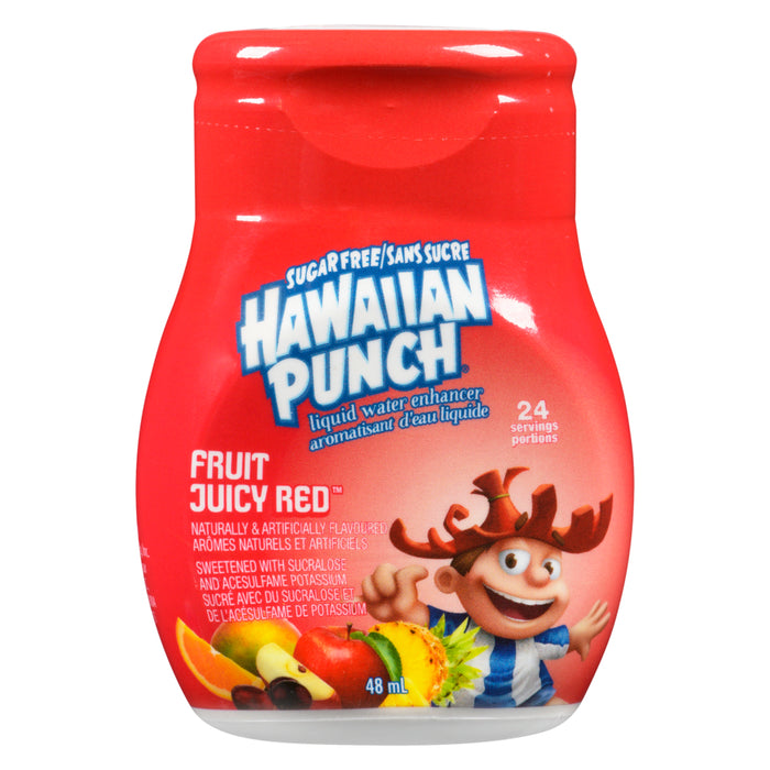 Hawaiian Punch Juicy Red Liquid Water Enhancer, 48-ml