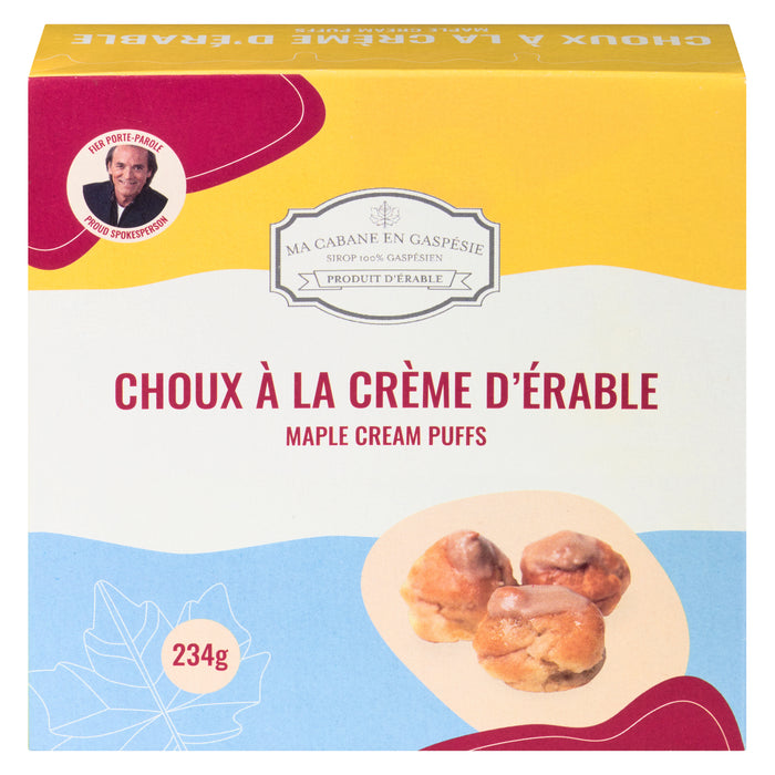 Ma Cabane en Gaspésie Choux à la Crème d'Érable 234 g