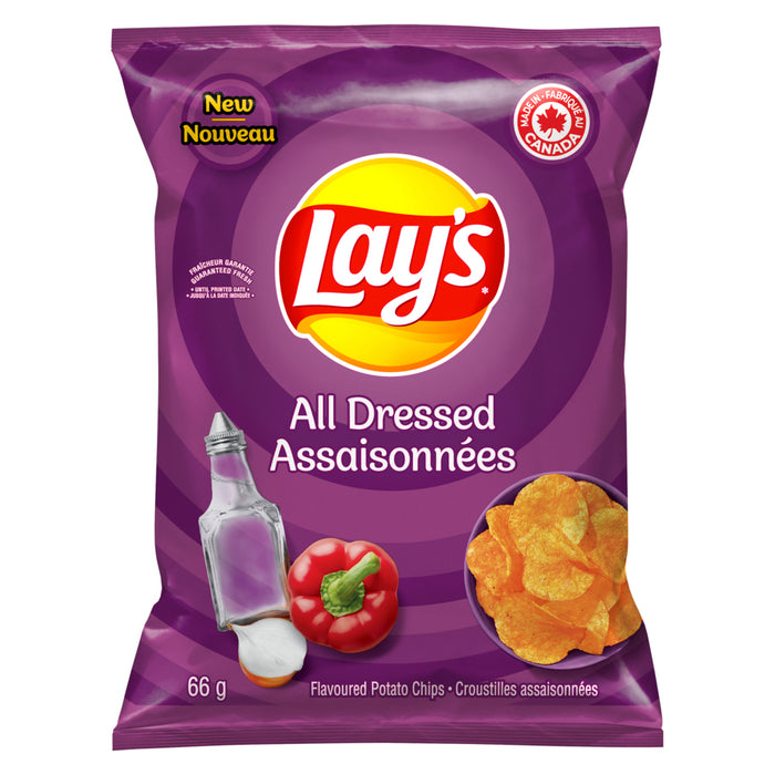 Croustilles Assaisonnées de Lay's, 66g