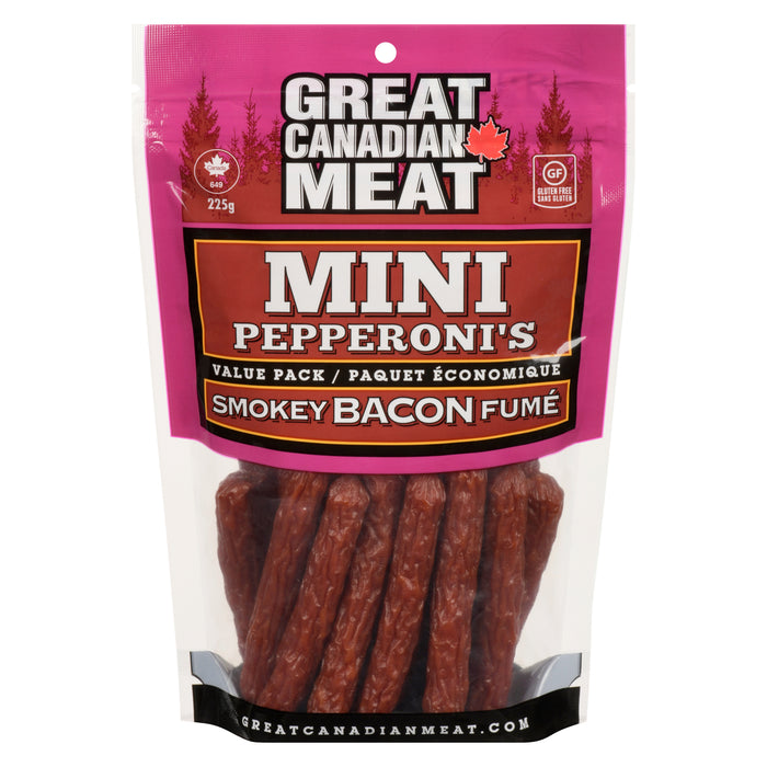 Kurtzie's Gourmet Deli Mini Peps Smokey Bacon Value Pack 250 g