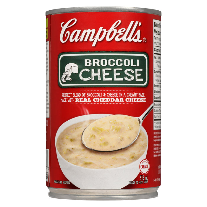 Campbell's Ready to Serve Broccoli Cheese Soup, 515-ml