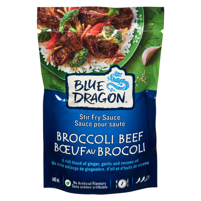 Blue Dragon Sauce pour Sauté Bœuf au Brocoli, 140 ml