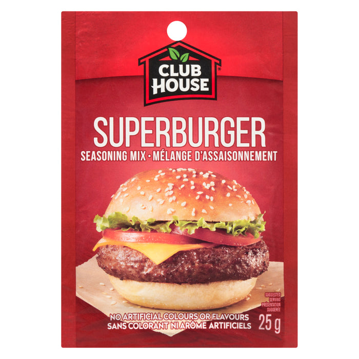 Mélange d'assaisonnement pour superburger Club House - 25 g
