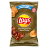 Lays Smokey Bacon Chips - Large Family Size 235g (2 Bags) | Fresh From Canada