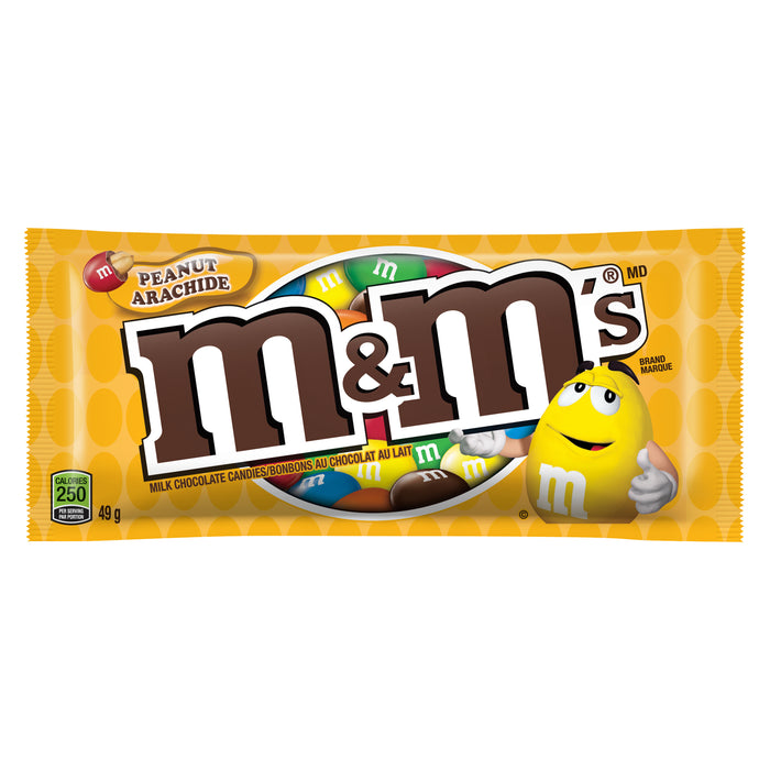 M&M's Chocolate Candies Peanut, 49 g