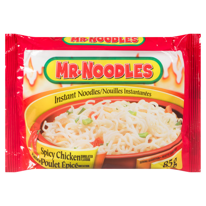 Mr. Noodles Instant Noodles Spicy Chicken Simulated Flavour - 85g