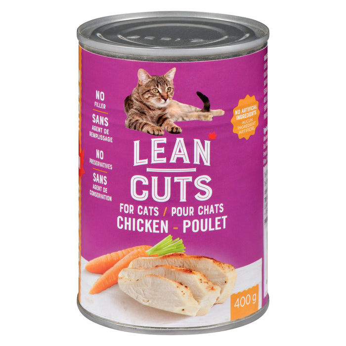 Nourriture pour chats Lean Cuts à saveur de poulet - 400 g