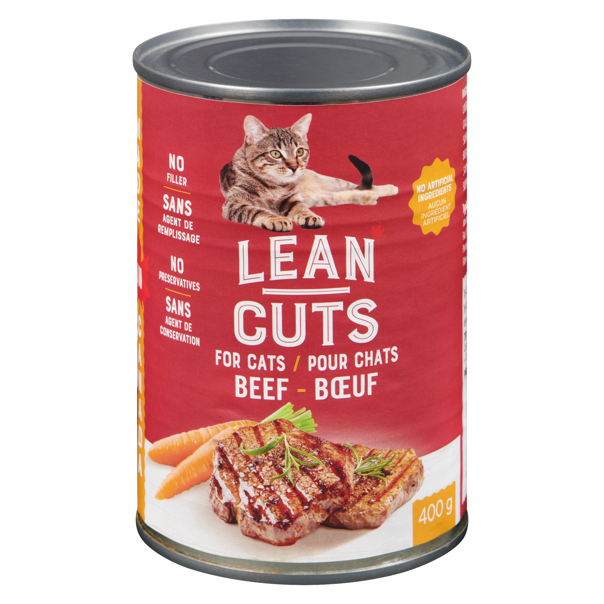 Beef Flavoured Cat Lean Cuts, 400g Giant Tiger