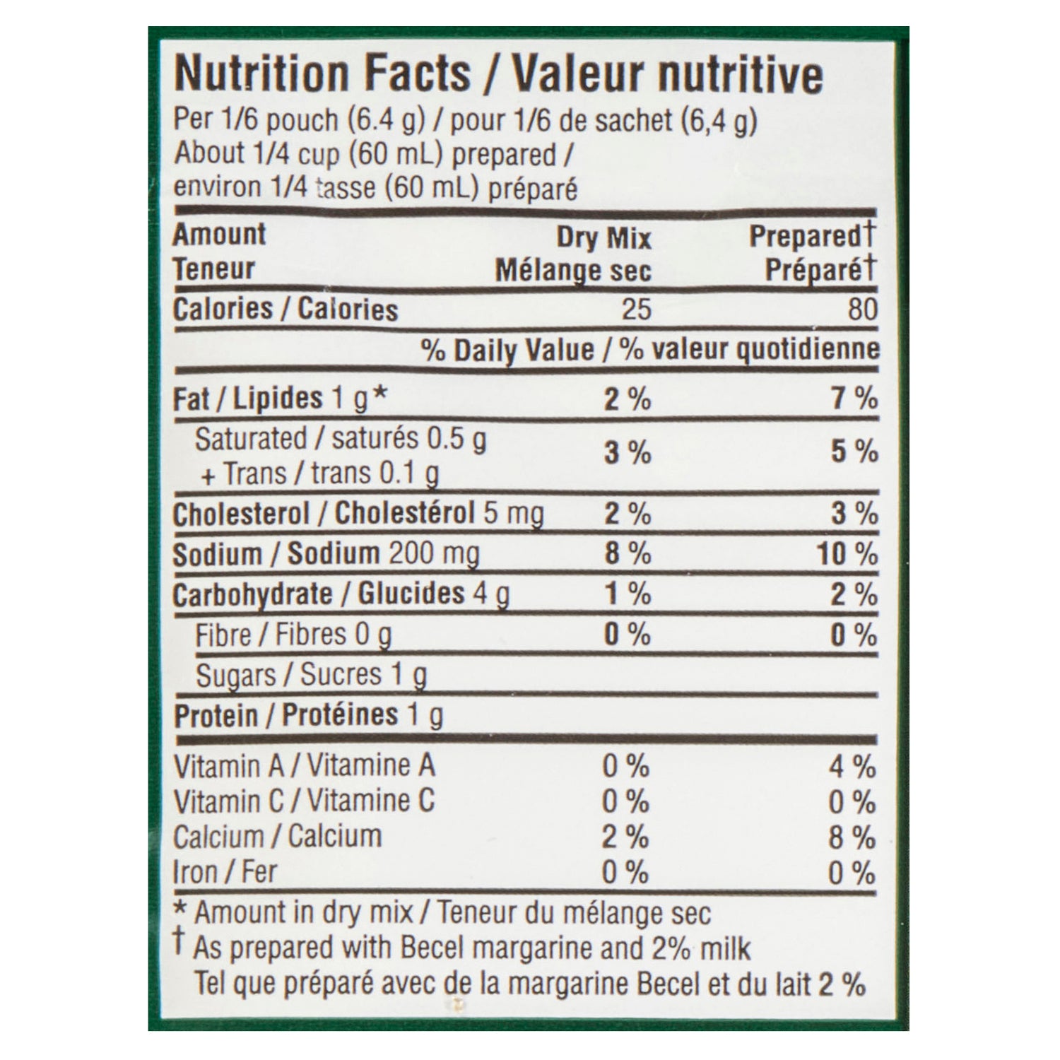 Knorr Pasta Alfredo Sauce Mix, 37g Giant Tiger