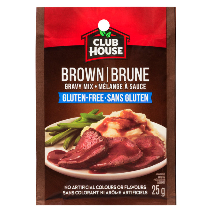 Mélange à sauce brune Club House, 25 g