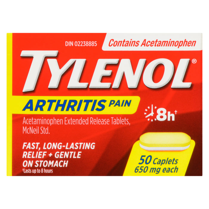 Tylenol Arthritis Pain 650-mg Caplets, 50-Pack