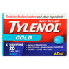 Tylenol Cold Nighttime Extra Strength Tablets, 20-Pack