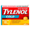 Tylenol Cold Daytime Extra Strength Tablets, 40-Pack
