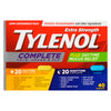 Tylenol Complete Cold, Cough & Flu Extra Strength 24 Hr Caplets, 40-Pack