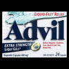 Advil Liqui-Gels Ibuprofen Capsules 400-mg Extra Strength, 24-Pack