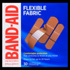 Band-Aid Brand Adhesive Bandages Flexible Fabric Assorted Sizes, 50-Pack