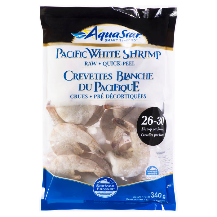 Crevettes blanches du Pacifique Aqua Star - 340 g