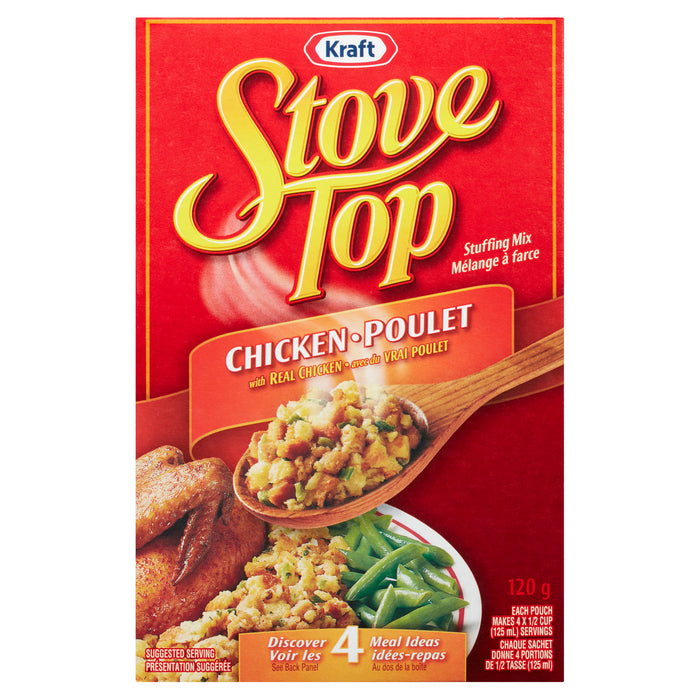 Mélange à farce Stove Top pour poulet de Kraft, 120 g