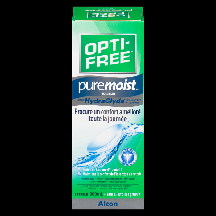 Opti-Free Puremoist Solution, 300-ml