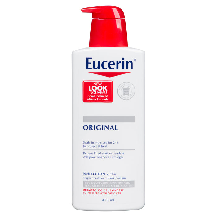 Eucerin Original Lotion Peau Sèche, Sensible, 473 ml