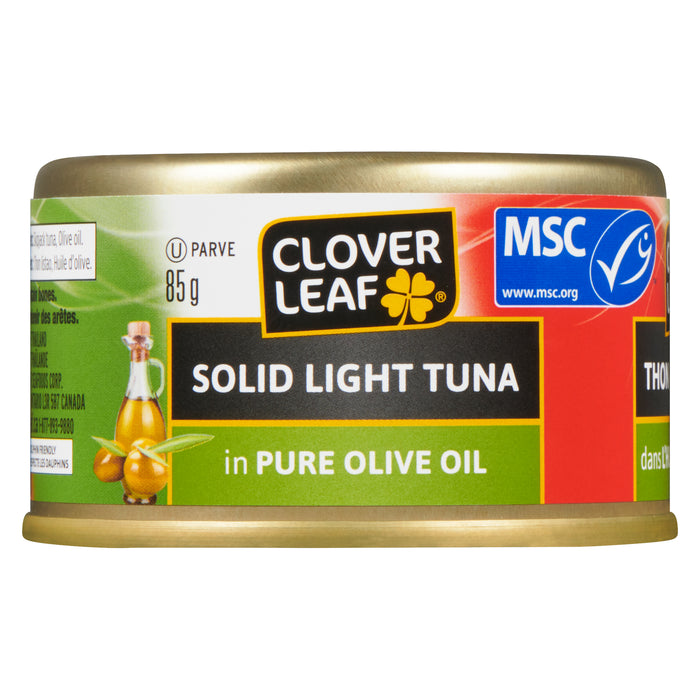 Clover Leaf Solid Light Tuna in Pure Olive Oil - 85g