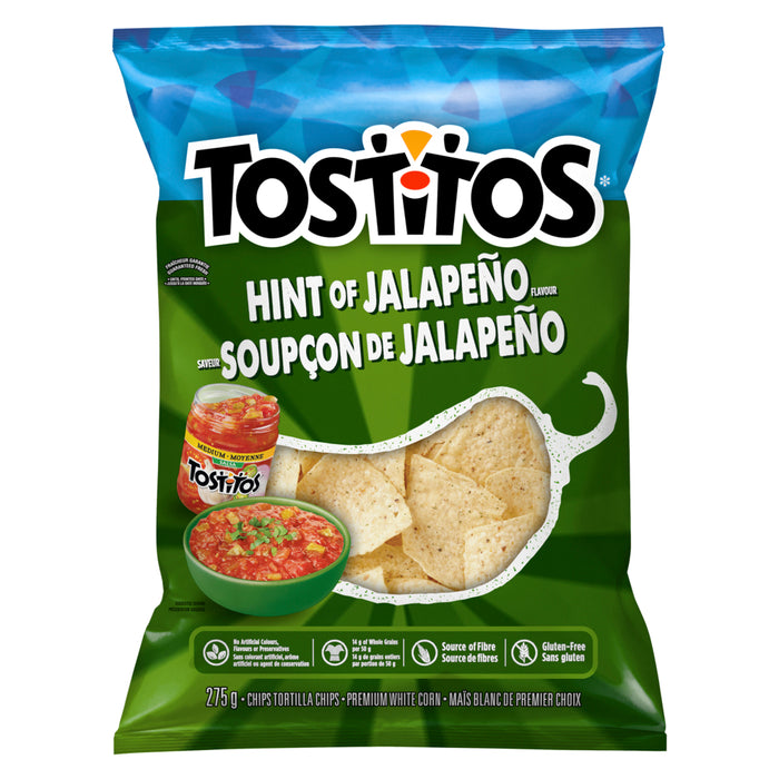 Tostitos Hint of Jalapeno Tortilla Chips - 275g