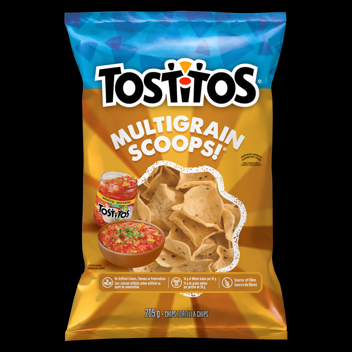 Tostitos Scoops! Multigrain Tortilla Chips - 205g