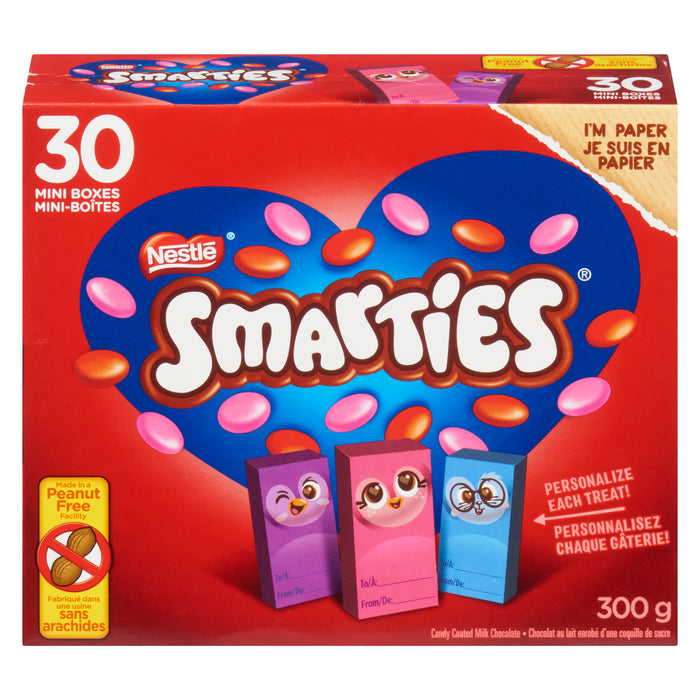 Nestle Smarties Hearts, 30-Pack