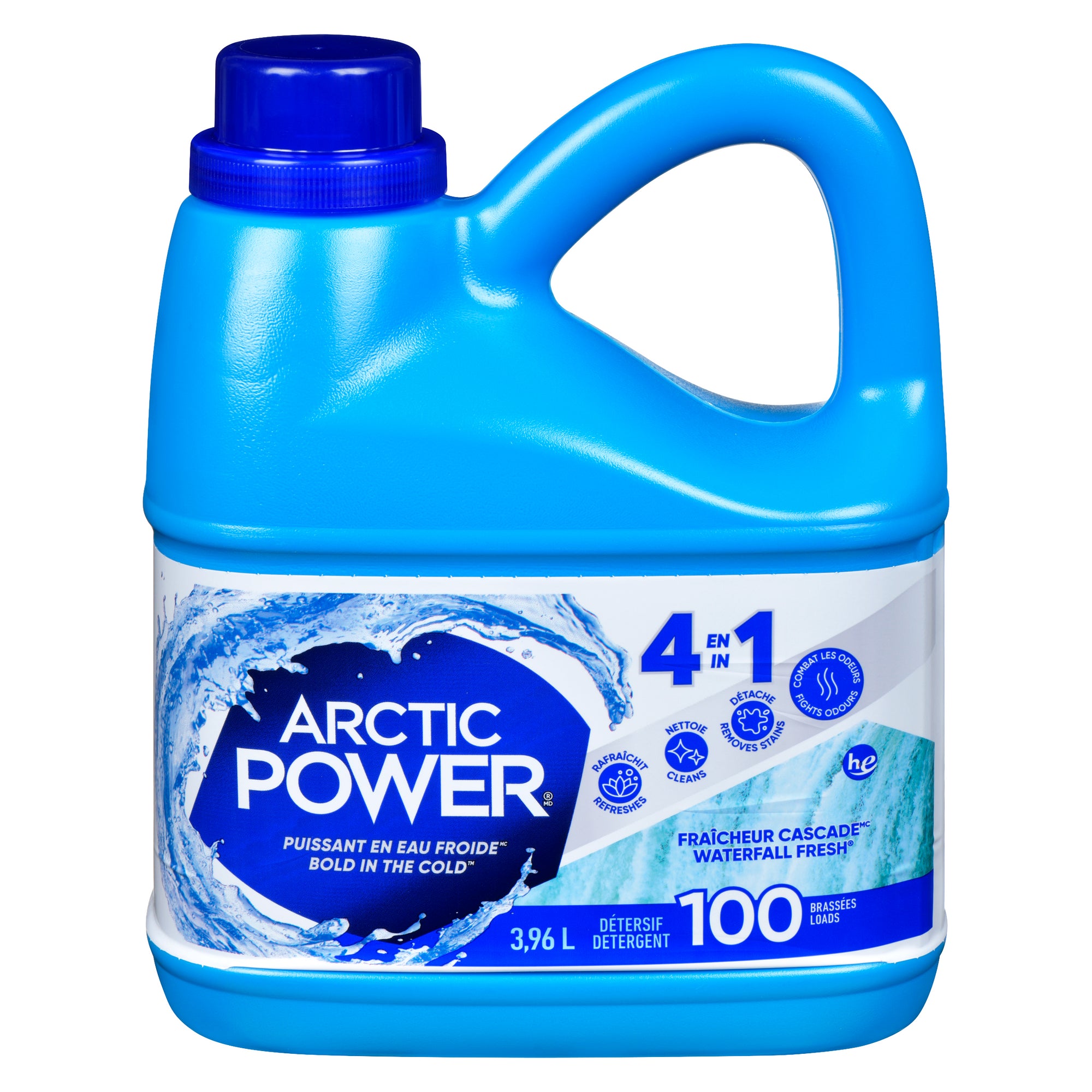 Arctic Power Waterfall Fresh Laundry Detergent 3.96L Giant Tiger