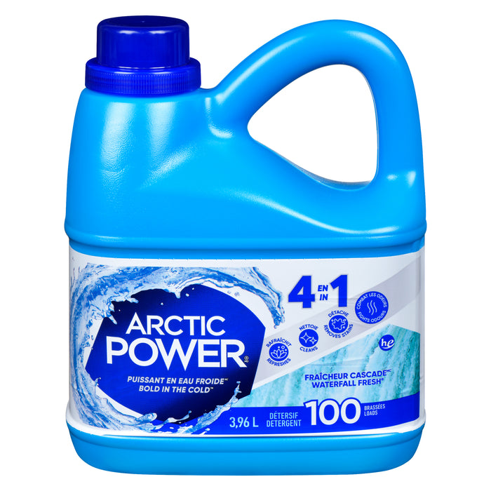 Détergent à lessive Fraîcheur cascade d'Arctic Power - 3,96 L