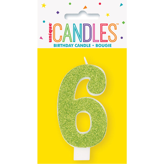 #6 Glitter Candle