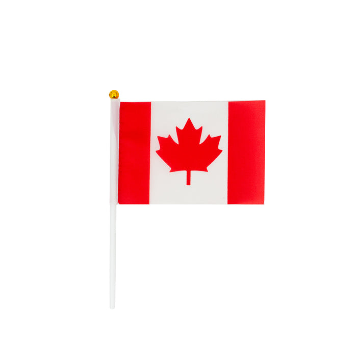 Indoor/Outdoor Canada Stick Flag, 12-in x 18-in.