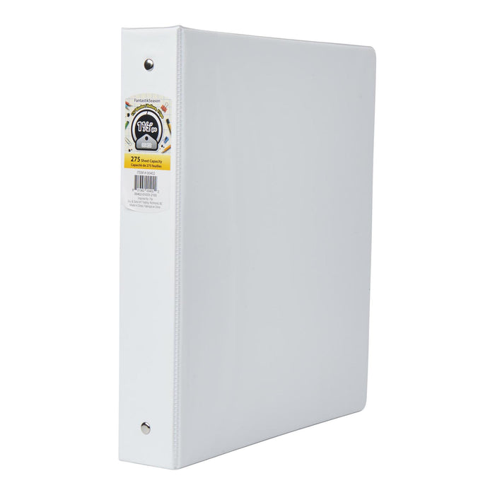Reliure à anneaux en PVC - 1,5 po